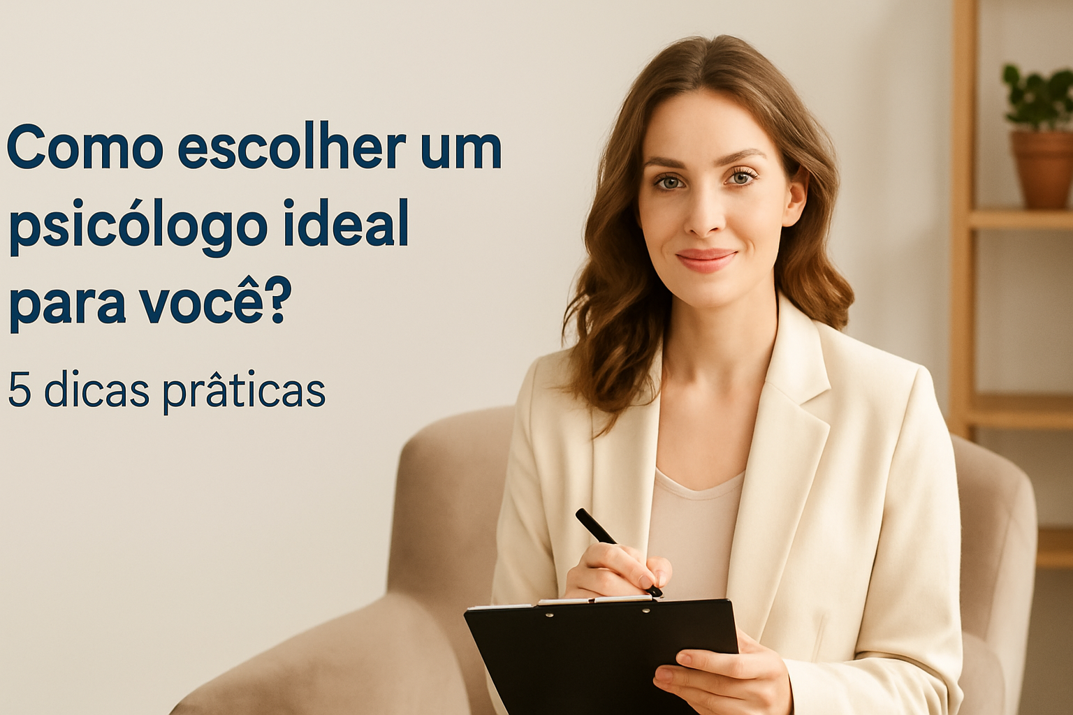 Como escolher um psicólogo ideal para você? 5 dicas práticas