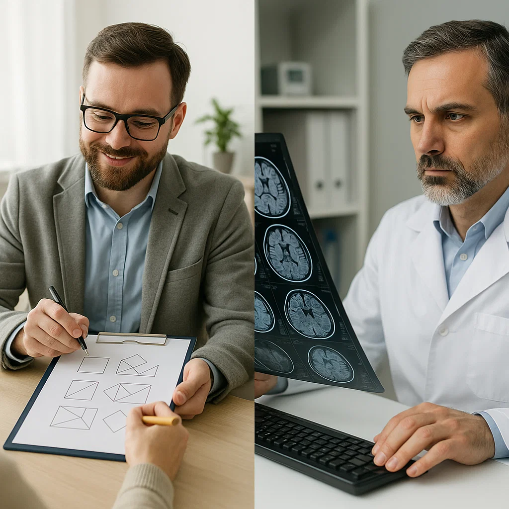 Diferença entre psicólogo, neuropsicólogo e neurologista: saiba quem procurar