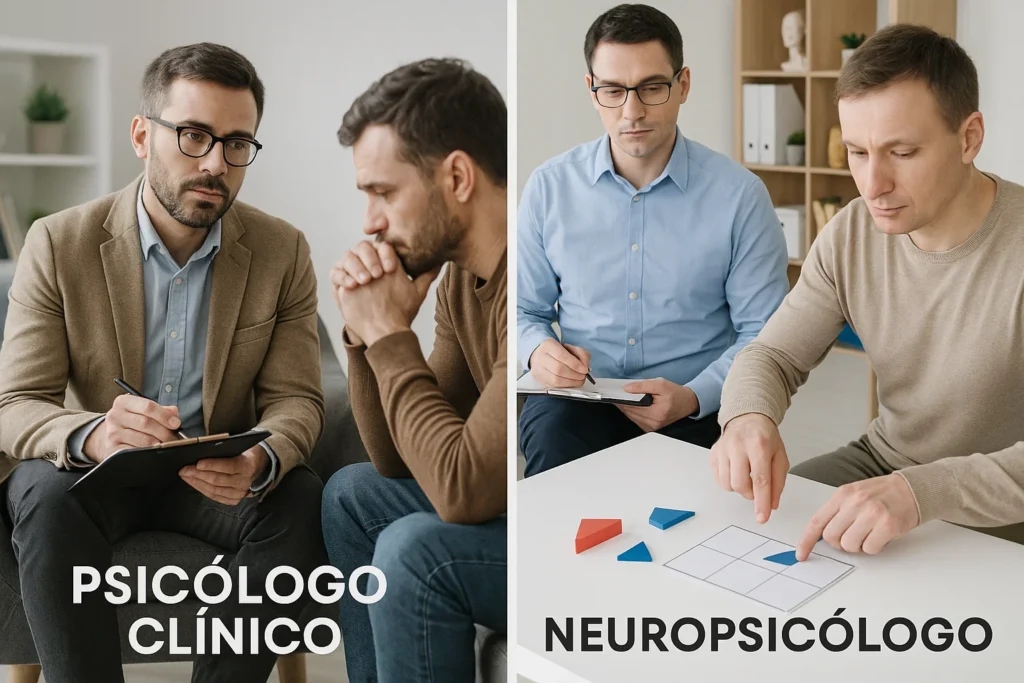 Diferença entre psicólogo clínico e neuropsicólogo: qual escolher?