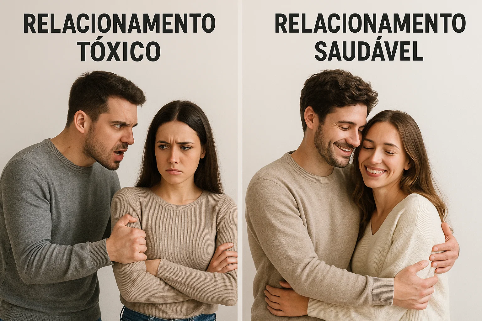 Relacionamento tóxico x relacionamento saudável: saiba diferenciar