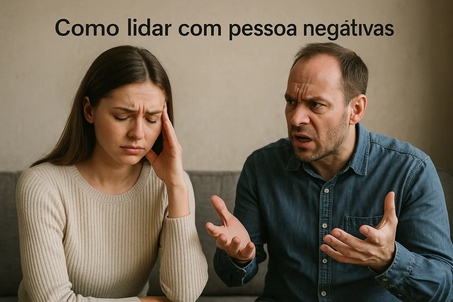 Como lidar com pessoas negativas e proteger sua saúde emocional