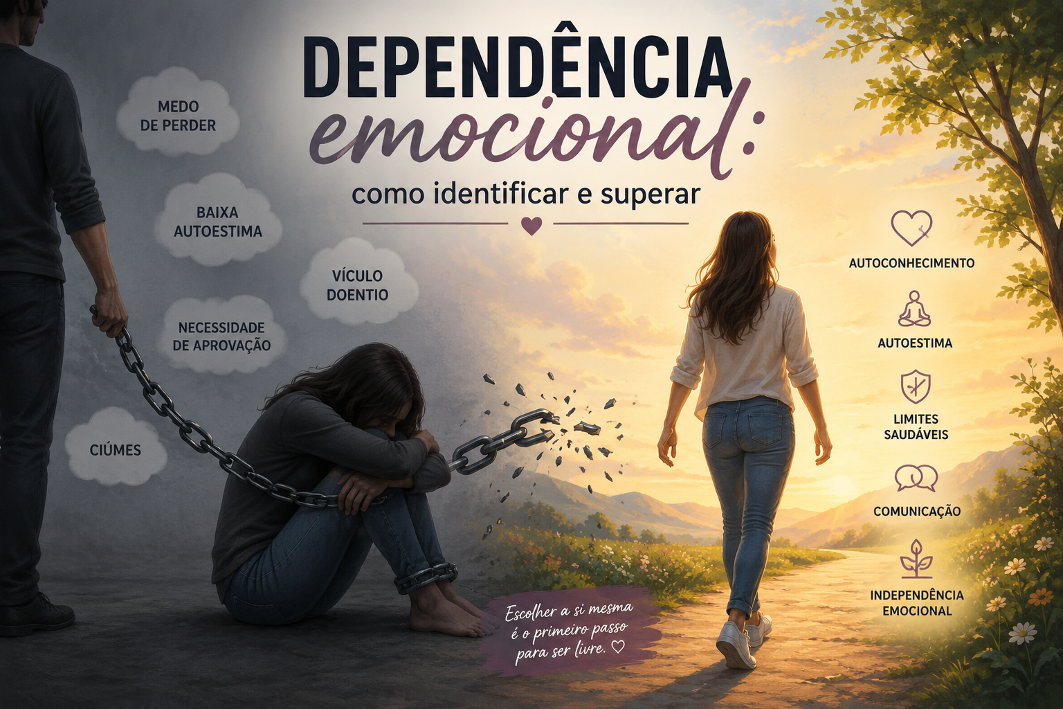 Dependência emocional: como identificar e superar