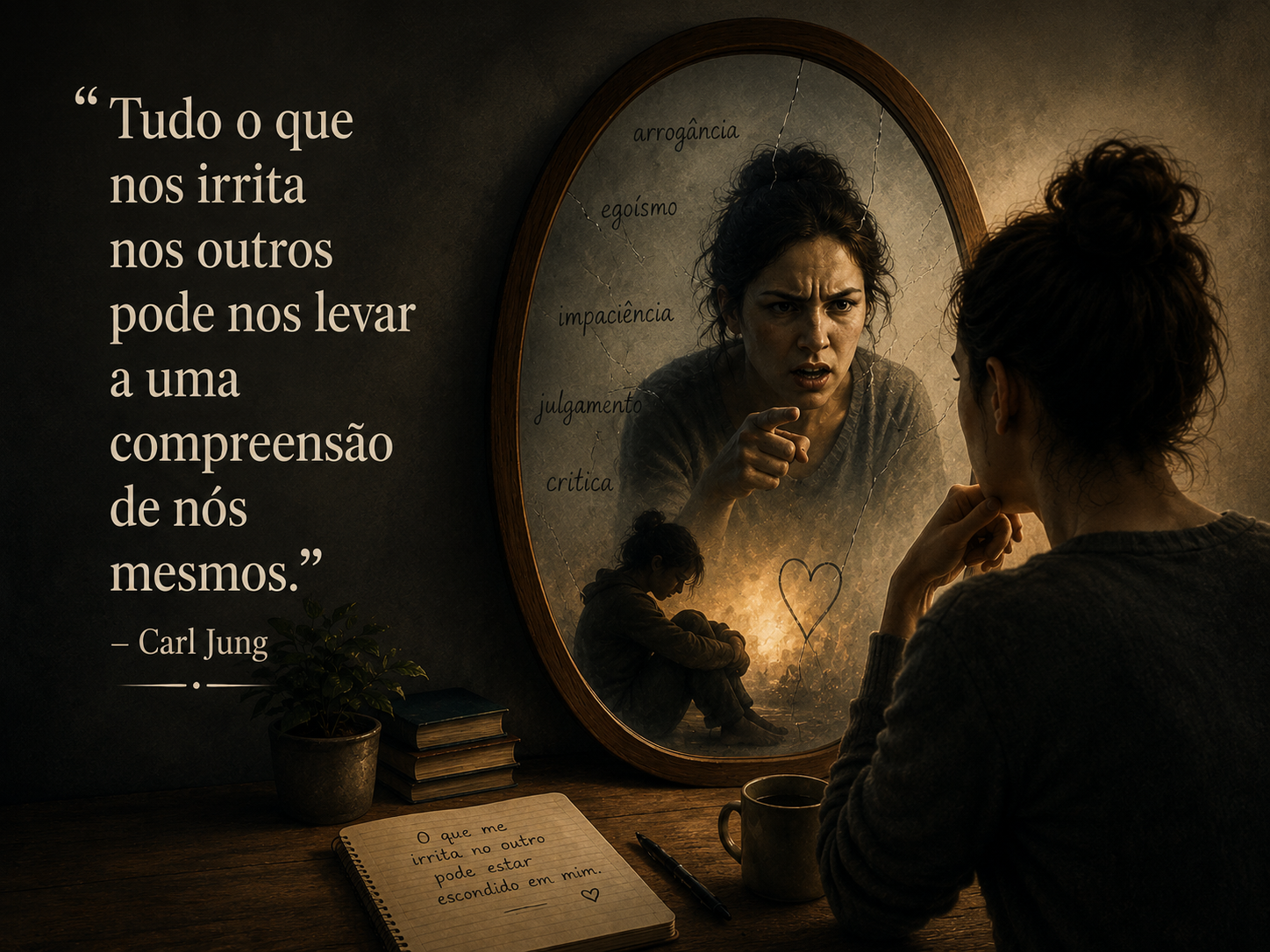 “Tudo o que nos irrita nos outros pode nos levar a uma compreensão de nós mesmos”: o que Carl Jung queria dizer com essa frase?